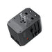 Choetech PD6041 USB-C USB-A PD 30W Travel Charger with 4 Plugs USA EU UK AU - Black - Cell phone USB charger<<<HurtelXML
