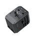 Choetech PD6041 USB-C USB-A PD 30W Travel Charger with 4 Plugs USA EU UK AU - Black - Cell phone USB charger<<<HurtelXML