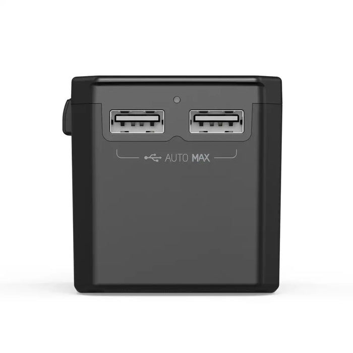 Choetech PD6045 USB-C USB-A 45W GaN Travel Charger with US EU UK AU Plugs - Black - Cell phone USB charger<<<HurtelXML