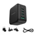 Choetech PD6055 70W GaN mains charger with US EU UK AU adapters - mains chargers<<<Chargers<<<GSM