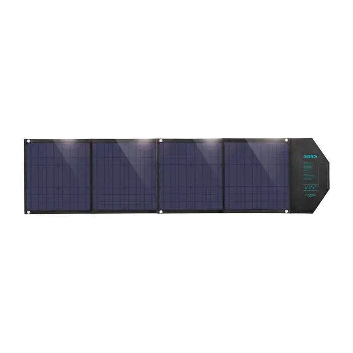Choetech SC007 80W foldable solar charger (black) - Cell phone USB charger<<<HurtelXML&&&Powerbanks<<<Energy<<<InnproXML