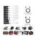 Choetech SC008 solar foldable charger 120W DC / USB-C / 2x USB-A - black - Cell phone USB charger<<<HurtelXML
