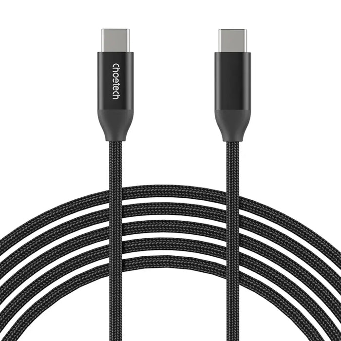 Choetech XCC-1036 USB-C - USB-C PD cable 240W 480Mb/s 2m - black - USB-C to USB-C<<<USB cables<<<GSM