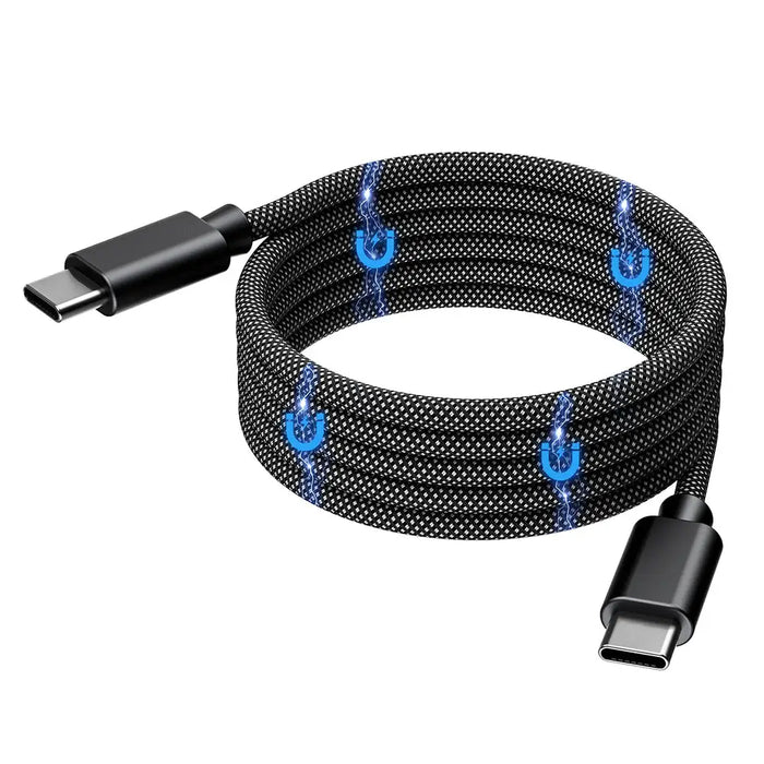 Choetech XCC-1052 100W USB-C Magnetic Cable 1.2m - Black - Cell phone cables<<<HurtelXML