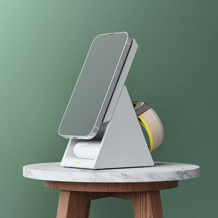 Choetech T600 15W 3in1 Inductive Charging Station - White