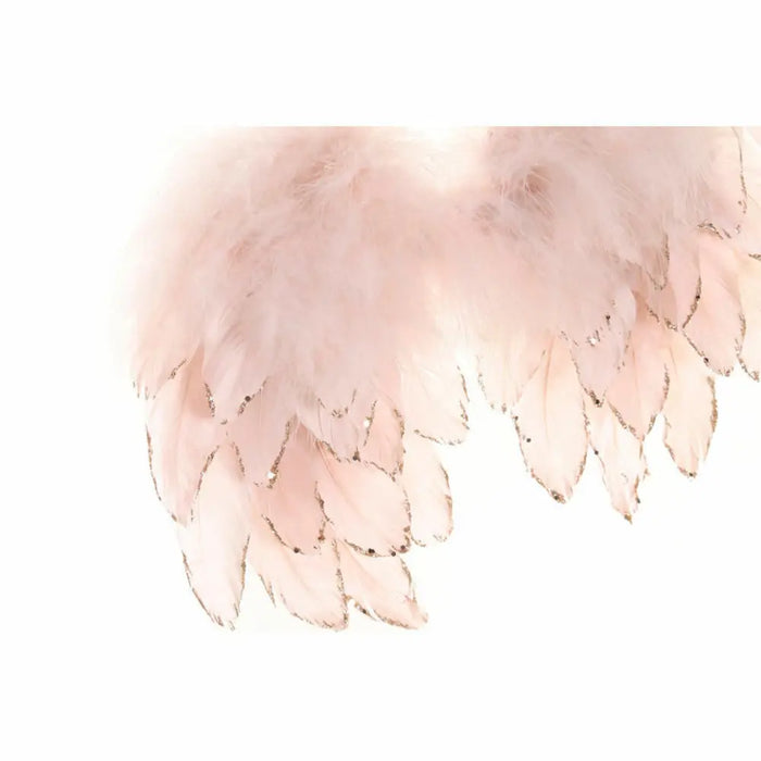 Christmas bauble DKD Home Decor Feathers (2 pcs) (28 x 4 x 33 cm) - Декорация и Осветление<<<Дом