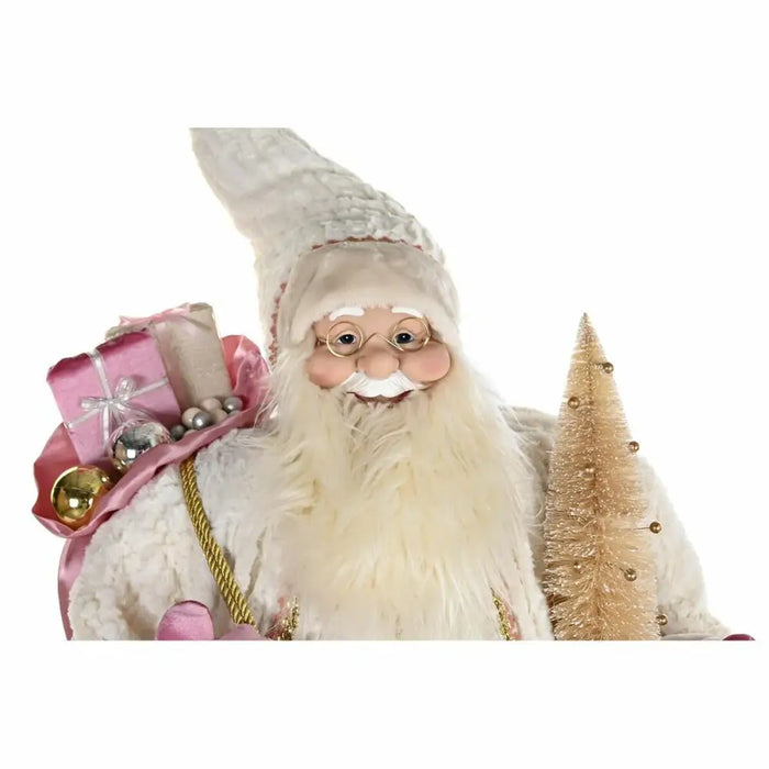 Christmas bauble DKD Home Decor Grey Pink PVC Wood 60 x 50 x 124 cm - Декорация и Осветление<<<Дом
