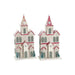 Christmas bauble DKD Home Decor House MDF (13 x 8 x 28 cm) (2 Units) - Декорация и Осветление<<<Дом