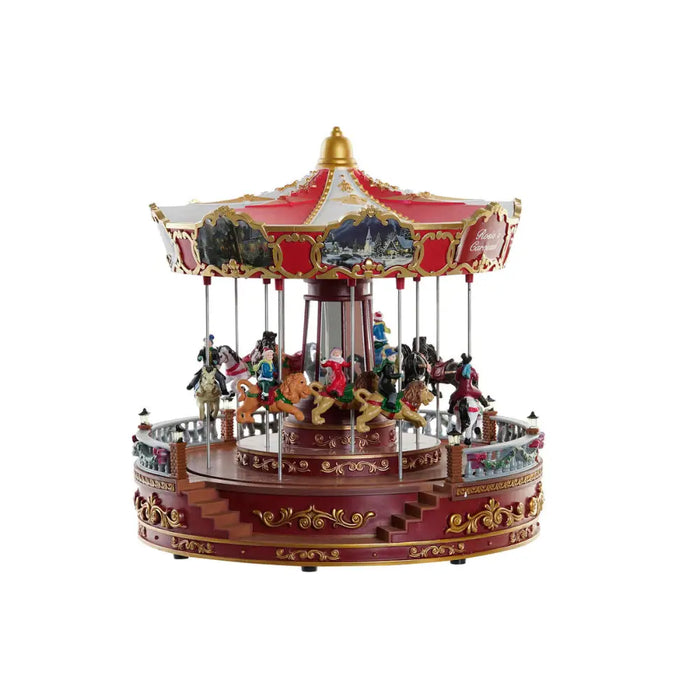 Christmas bauble DKD Home Decor LED Light Movement Musical Multicolour PVC Resin 30 x 30 x 30 cm - Декорация и