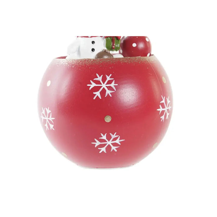 Christmas bauble DKD Home Decor MDF (8 x 8 x 11 cm) (3) (3 Units) - Декорация и Осветление<<<Дом