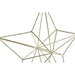 Christmas bauble DKD Home Decor Metal Star (2 Units) (30 x 11 x 30 cm) - Декорация и Осветление<<<Дом