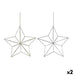 Christmas bauble DKD Home Decor Metal Star (2 Units) (30 x 11 x 30 cm) - Декорация и Осветление<<<Дом