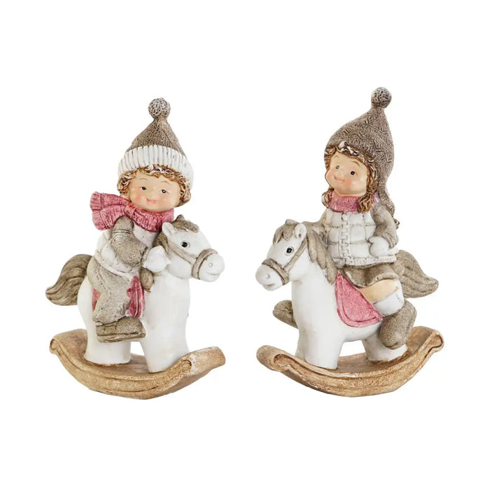 Christmas bauble DKD Home Decor Multicolour 8,8 x 4,8 x 12,5 cm (2 Units) - Декорация и Осветление<<<Дом
