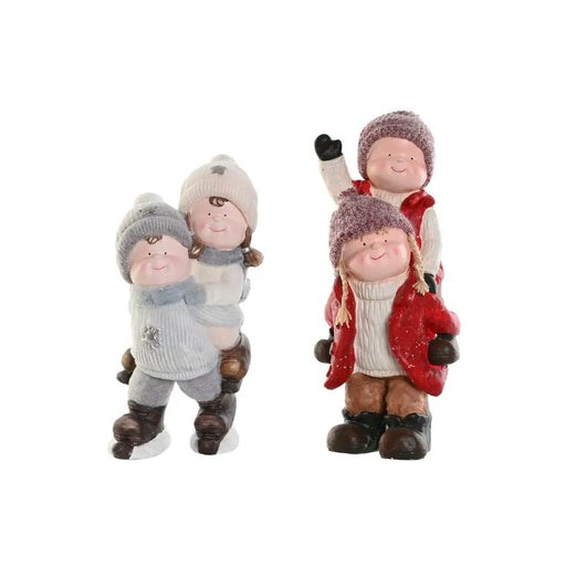 Christmas bauble DKD Home Decor Multicolour Kids 18,5 x 22 x 51 cm (2 Units) - Декорация и Осветление<<<Дом