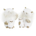 Christmas bauble DKD Home Decor Owl Resin (7,5 x 7 x 10 cm) (2 Units) - Декорация и Осветление<<<Дом