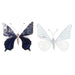 Christmas bauble DKD Home Decor Polyester Butterfly (2 Units) (23 x 3 x 19 cm) - Декорация и Осветление<<<Дом