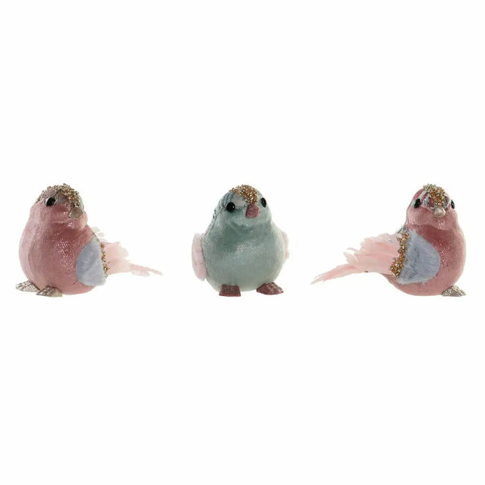 Christmas bauble DKD Home Decor Polyester Foam (3 pcs) (15 x 10 x 11 cm) - Декорация и Осветление<<<Дом