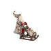 Christmas bauble DKD Home Decor Red Grey Wood Father Christmas 42 x 22 x 48 cm - Декорация и Осветление<<<Дом