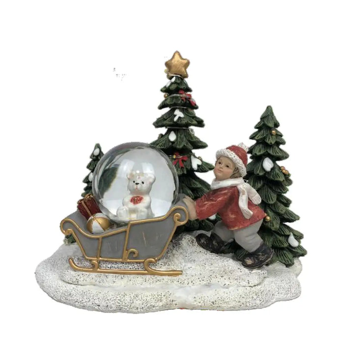 Christmas bauble DKD Home Decor Resin (16 x 12,5 x 14,5 cm) (2 Units) - Декорация и Осветление<<<Дом