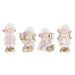 Christmas bauble DKD Home Decor Resin Angel (3,5 x 2,5 x 4 cm) (4 Units) - Декорация и Осветление<<<Дом