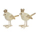 Christmas bauble DKD Home Decor Resin Bird (11 x 5 x 9,5 cm) (2 Units) - Декорация и Осветление<<<Дом