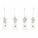 Christmas bauble DKD Home Decor Resin Crystal Angel (4 pcs) (5 x 5 x 10.5 cm) - Декорация и Осветление<<<Дом