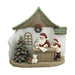 Christmas bauble DKD Home Decor Resin Father Christmas (19 x 9,5 x 18 cm) (2 Units) - Декорация и Осветление<<<Дом
