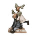 Christmas bauble DKD Home Decor Resin Reindeer (13 x 6 x 18 cm) (4 Units) - Декорация и Осветление<<<Дом