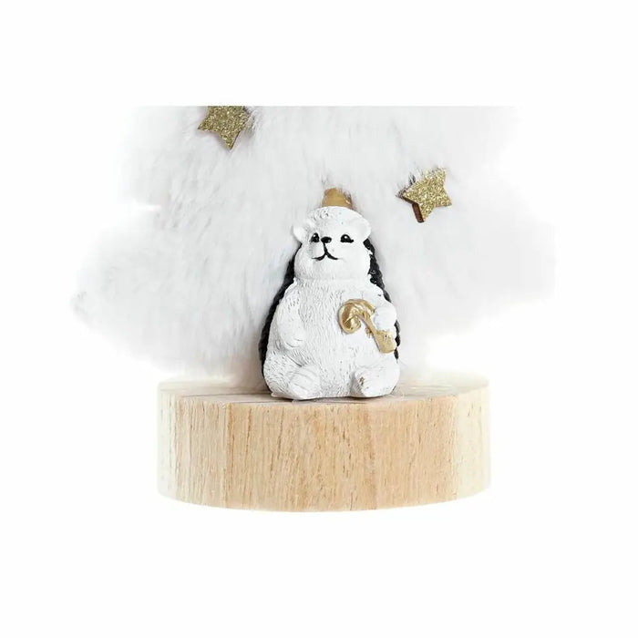 Christmas bauble DKD Home Decor Tree Polyester MDF Resin (12 x 8 x 15,5 cm) (2 Units) - Декорация и Осветление<<<Дом