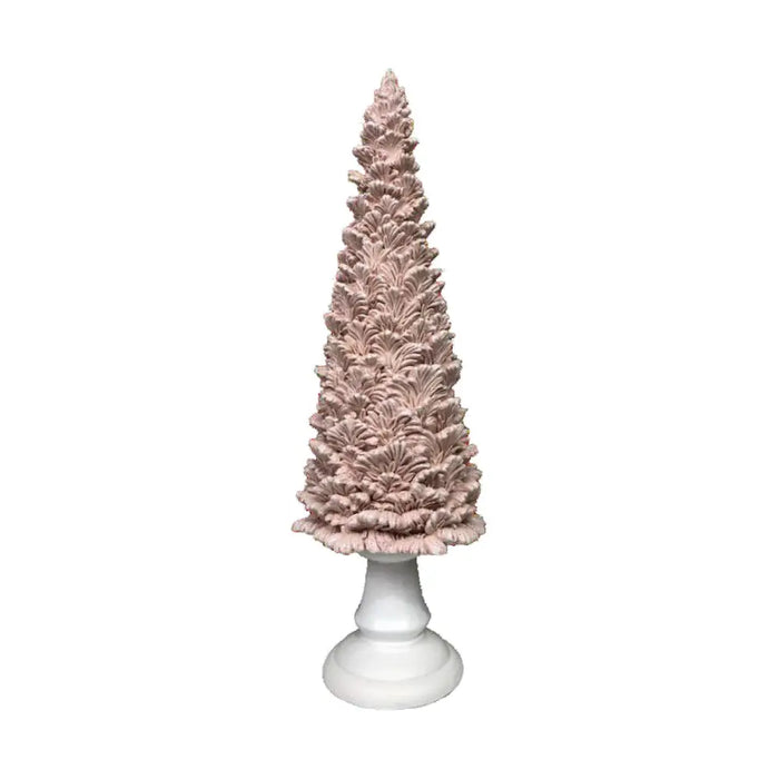 Christmas bauble DKD Home Decor Tree Resin (10,5 x 10,5 x 32 cm) (2 Units) - Декорация и Осветление<<<Дом
