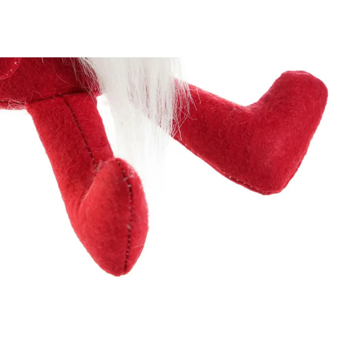 Christmas bauble DKD Home Decor White Red Gnome 10 x 10 x 40 cm (2 Units) - Декорация и Осветление<<<Дом