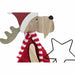 Christmas bauble DKD Home Decor Wood Polyester Reindeer (5 x 22 x 41 cm) (4 Units) - Декорация и Осветление<<<Дом