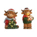 Christmas bauble Home ESPRIT Multicolour 22,5 X 19 X 38 CM (2 Units) - Декорация и Осветление<<<Дом