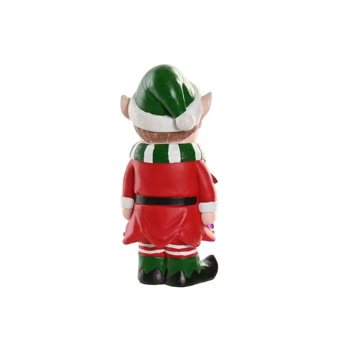 Christmas bauble Home ESPRIT Multicolour Elf 15 X 13 X 32 cm (2 Units) - Декорация и Осветление<<<Дом