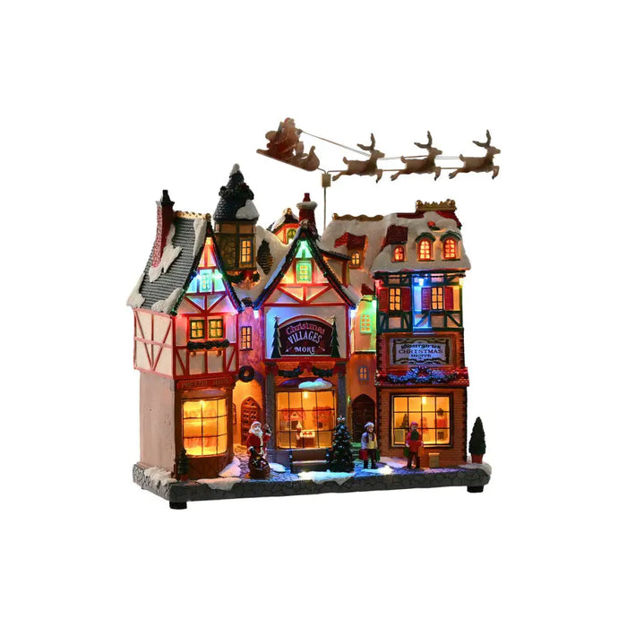Christmas bauble Home ESPRIT Multicolour Musical 34 X 15 X 32 cm - Декорация и Осветление<<<Дом