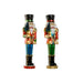 Christmas bauble Home ESPRIT Multicolour Nutcracker 23 x 20 x 70 cm (2 Units) - Декорация и Осветление<<<Дом