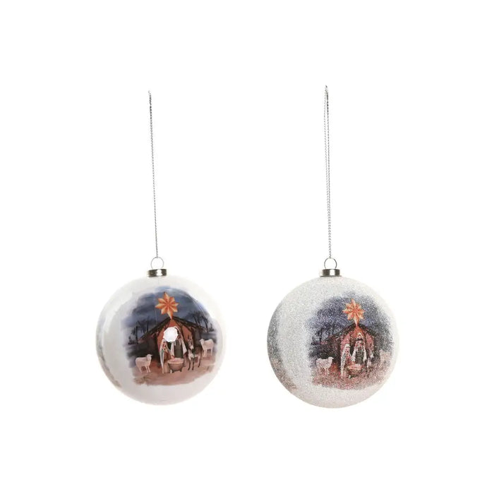 Christmas Bauble Home ESPRIT Multicolour PVC (14 Pieces) - Декорация и Осветление<<<Дом Градина<<<BigBuy&&&Коледни