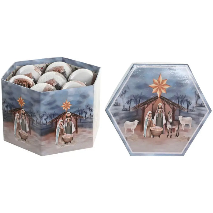 Christmas Bauble Home ESPRIT Multicolour PVC (14 Pieces) - Декорация и Осветление<<<Дом Градина<<<BigBuy&&&Коледни