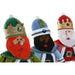 Christmas bauble Home ESPRIT Multicolour Three Kings 30 X 15 X 66 CM (3 Units) - Декорация и Осветление<<<Дом