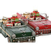 Christmas bauble Home ESPRIT Red Green 37 x 15,5 x 12 cm (2 Units) - Декорация и Осветление<<<Дом