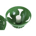 Christmas bauble Home ESPRIT Red Green Golden 31,5 X 31,5 X 35,5 CM (2 Units) - Декорация и Осветление<<<Дом