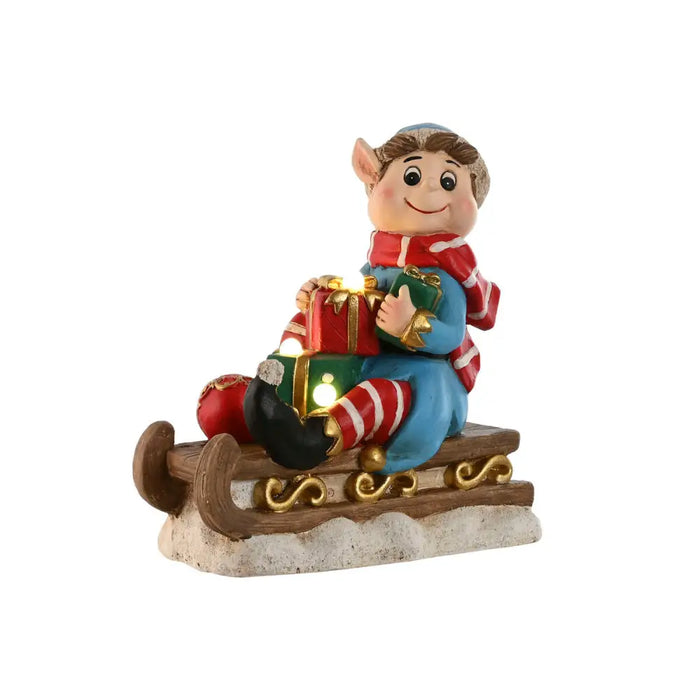 Christmas bauble Home ESPRIT Red Green Multicolour 33 x 18 x 35 cm - Декорация и Осветление<<<Дом