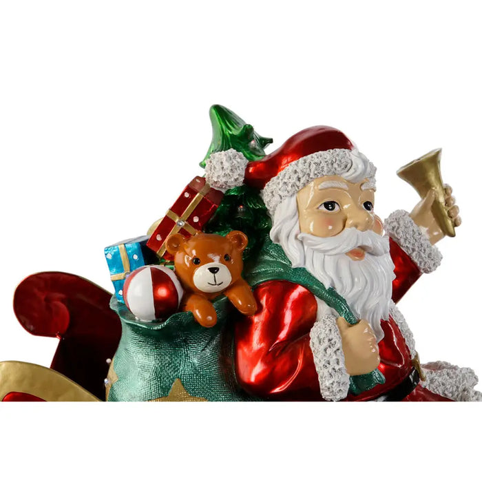 Christmas bauble Home ESPRIT Red Multicolour Father Christmas 64 x 26 x 60 cm - Декорация и Осветление<<<Дом