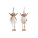 Christmas bauble Home ESPRIT White Reindeer 14 X 13 X 60 CM (2 Units) - Коледни украси<<<Декорация и Осветление<<<Дом