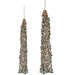Christmas bauble Krist+ Blue Champagne Garlands 3,5 x 2,5 x 35,5 cm Pendant (24 Units) - Декорация и Осветление<<<Дом