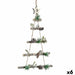 Christmas bauble Krist+ Brown Silver Wood Plastic Christmas Tree 34 x 5 x 65 cm 34 x 56 x 4 cm (6 Units) - Декорация и
