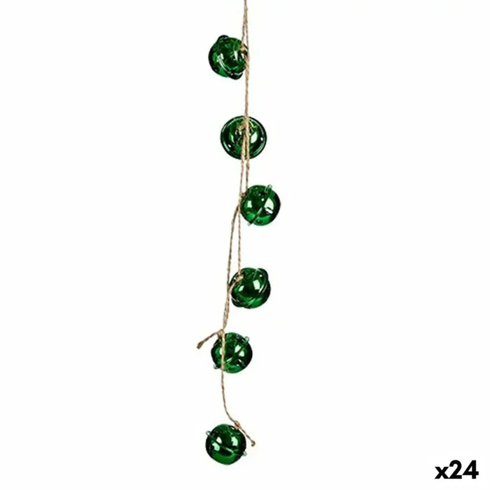Christmas bauble Krist+ Green Plastic Rattle 58 x 3 x 3 cm (24 Units) - Декорация и Осветление<<<Дом