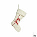 Christmas bauble Krist+ Joy White Red Cloth Christmas Stocking 28 x 4 x 46 cm (12 Units) - Декорация и Осветление<<<Дом