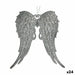 Christmas bauble Krist+ Silver Plastic Glitter Angel Wings 13 x 14,5 x 2,5 cm (24 Units) - Декорация и Осветление<<<Дом