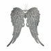 Christmas bauble Krist+ Silver Plastic Glitter Angel Wings 13 x 14,5 x 2,5 cm (24 Units) - Декорация и Осветление<<<Дом